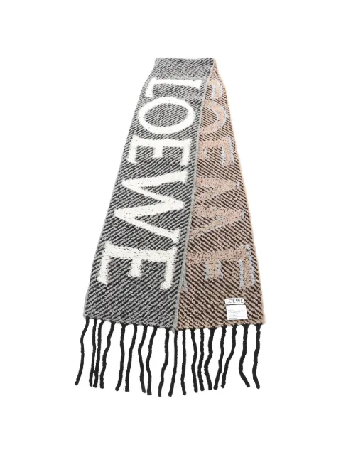 Loewe Pre-Owned وشاح بشعار الماركة من عقد 2010