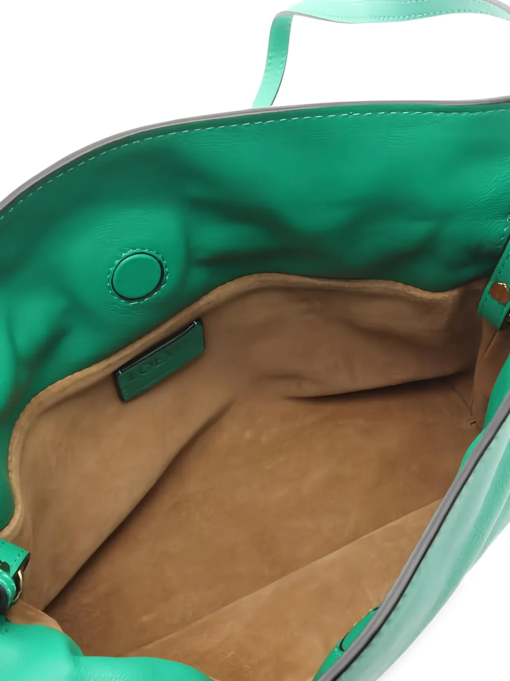  Loewe Pre-owned 2010s Mini Flamenco Shoulder Bag - Green 