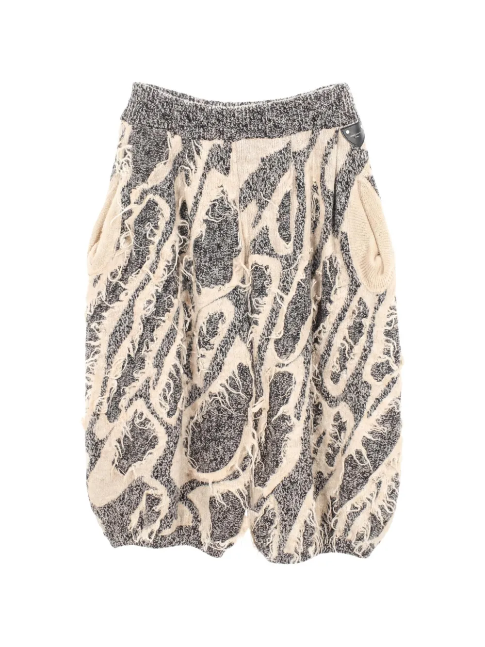 Louis Vuitton Pre-Owned knitted bermuda shorts - Grigio