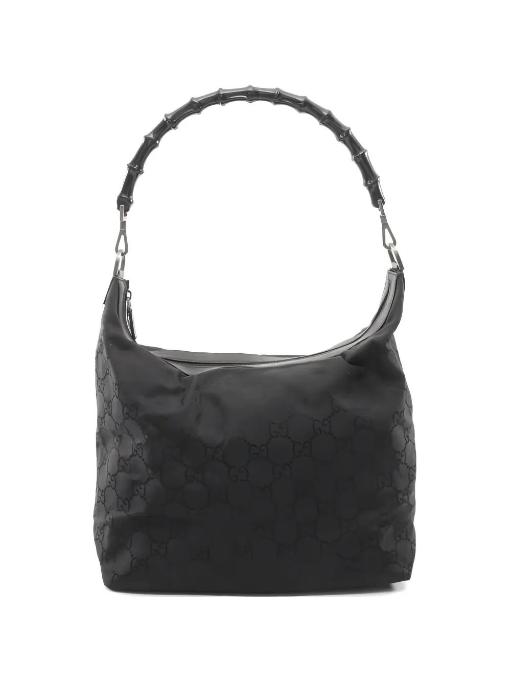 Gucci Pre-Owned Borsa tote con manico in bambù anni 2000 - Nero