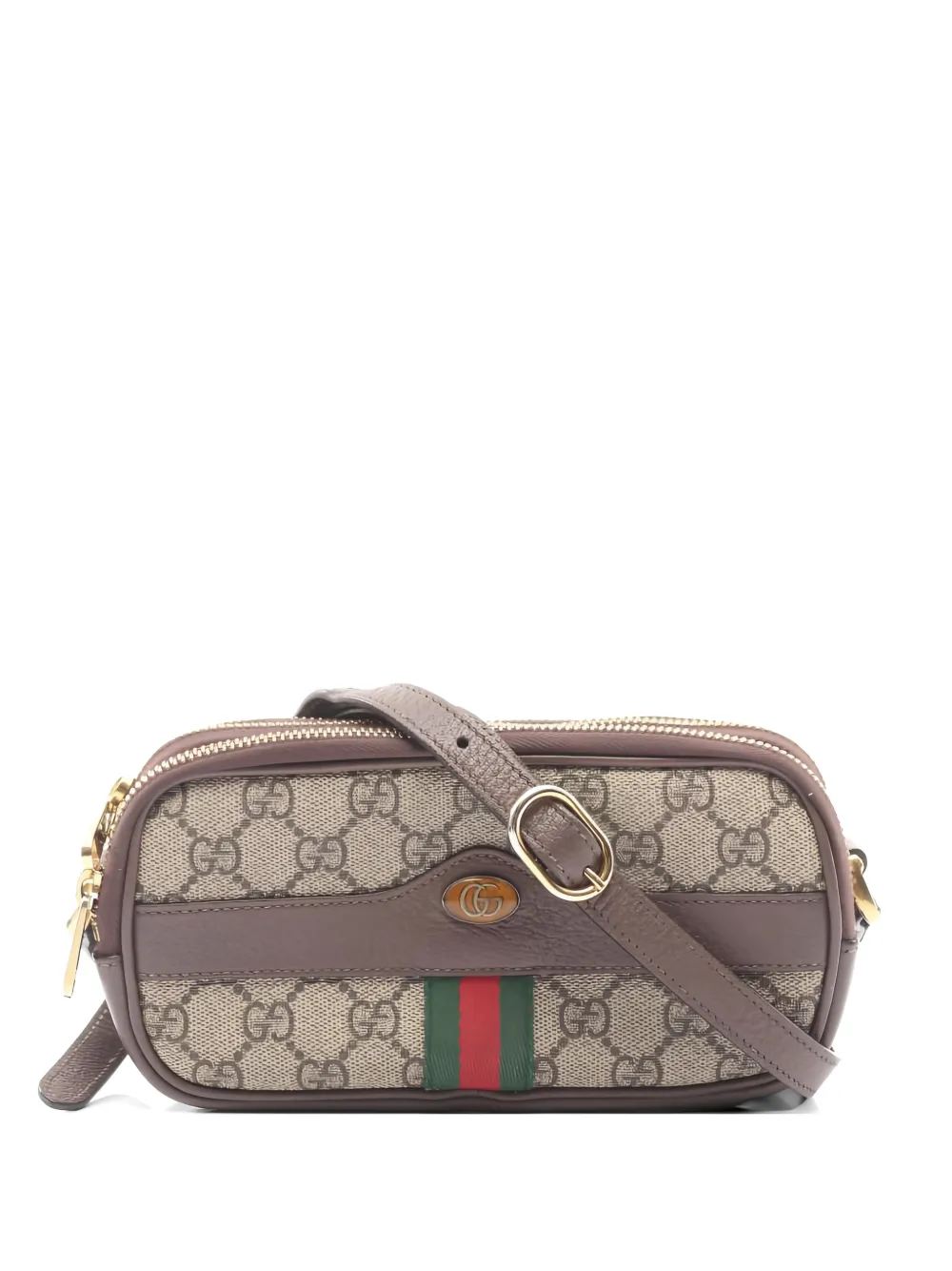 Gucci Pre-Owned 00s Ophidia Mini supreme shoulder bag - Toni neutri