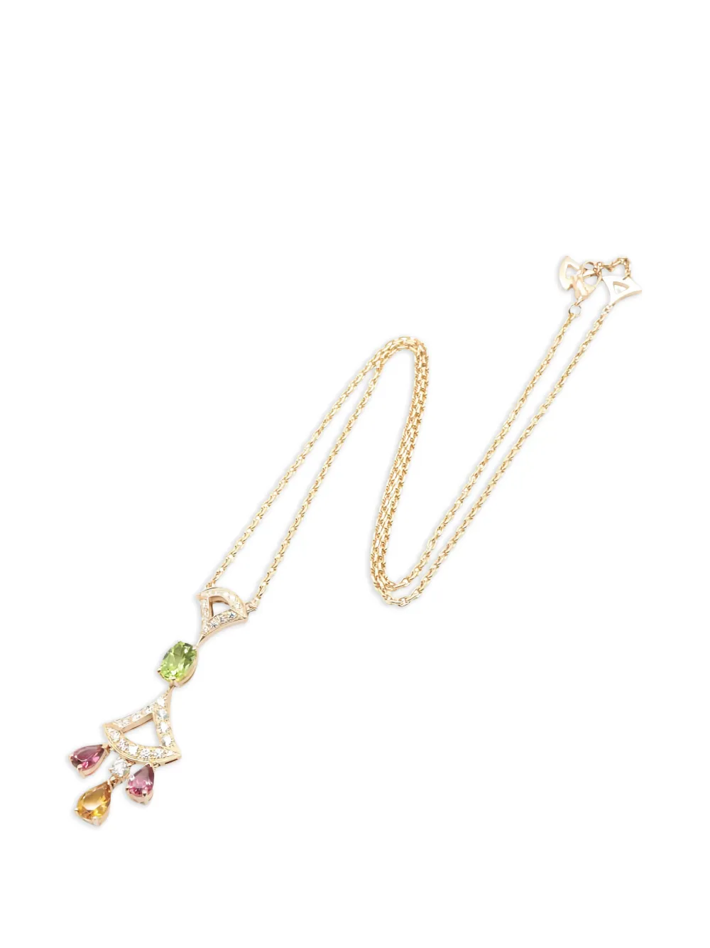 Bvlgari Pre-Owned Divas' Dream multi-stone necklace - Rosa