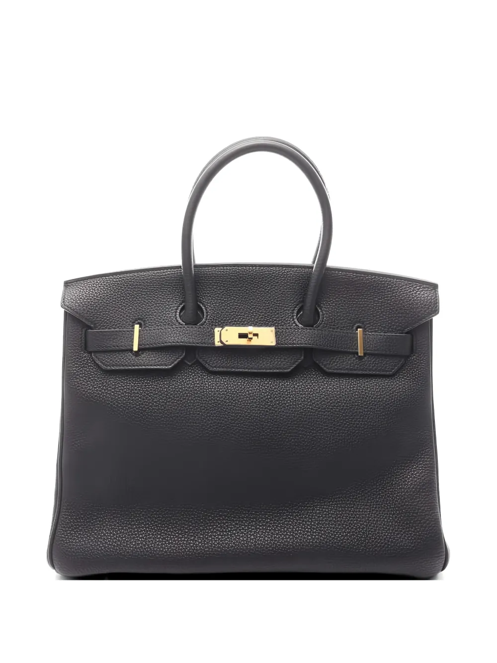 Hermès Pre-Owned 2009 birkin 35 leather tote bag - Nero