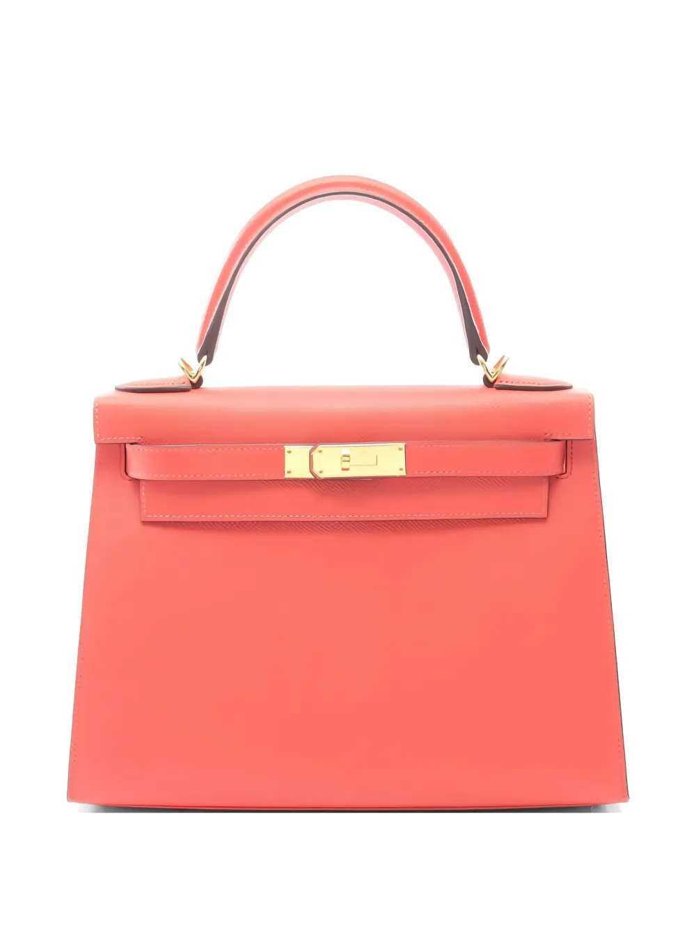 Hermès Pre-Owned 2017 28 Kelly rose jaipur epsom leather tote bag - Rosa