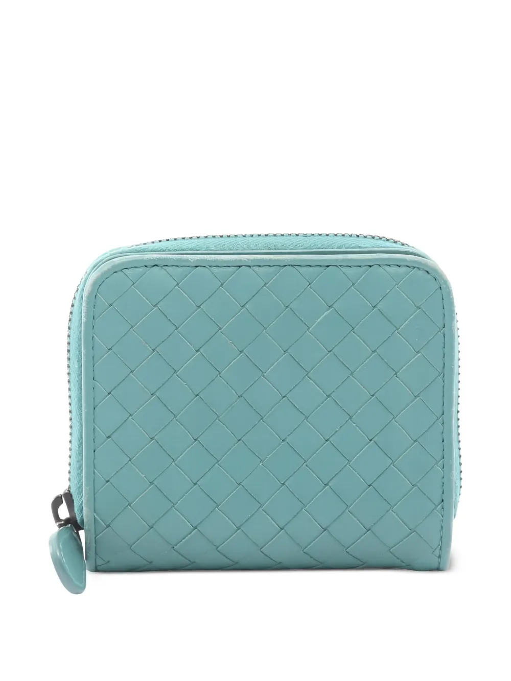 Bottega Veneta Pre-Owned Portafoglio bi-fold Intrecciato anni 2000 - Blu