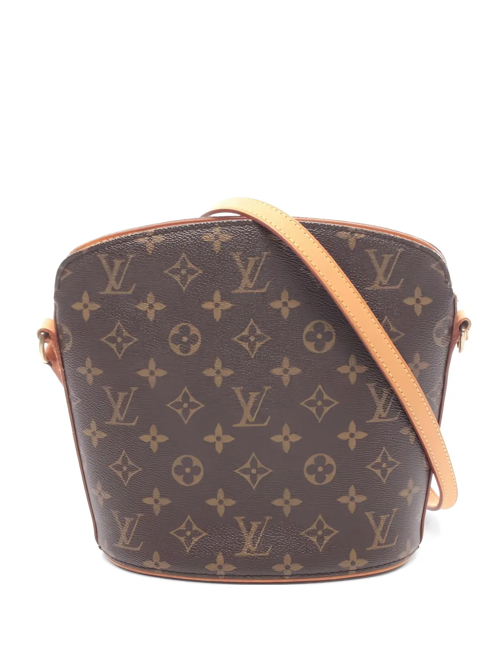 Louis Vuitton Pre-Owned 2005 Drouot monogram shoulder bag - Marrone