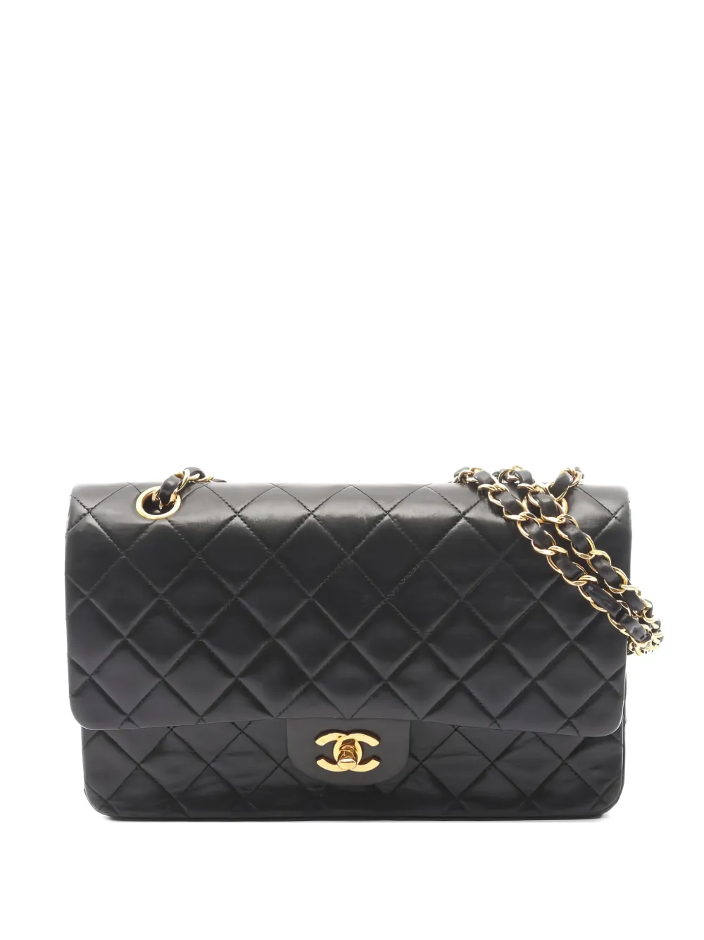CHANEL Pre-Owned 1991-1994 Double Flap shoulder bag - Nero