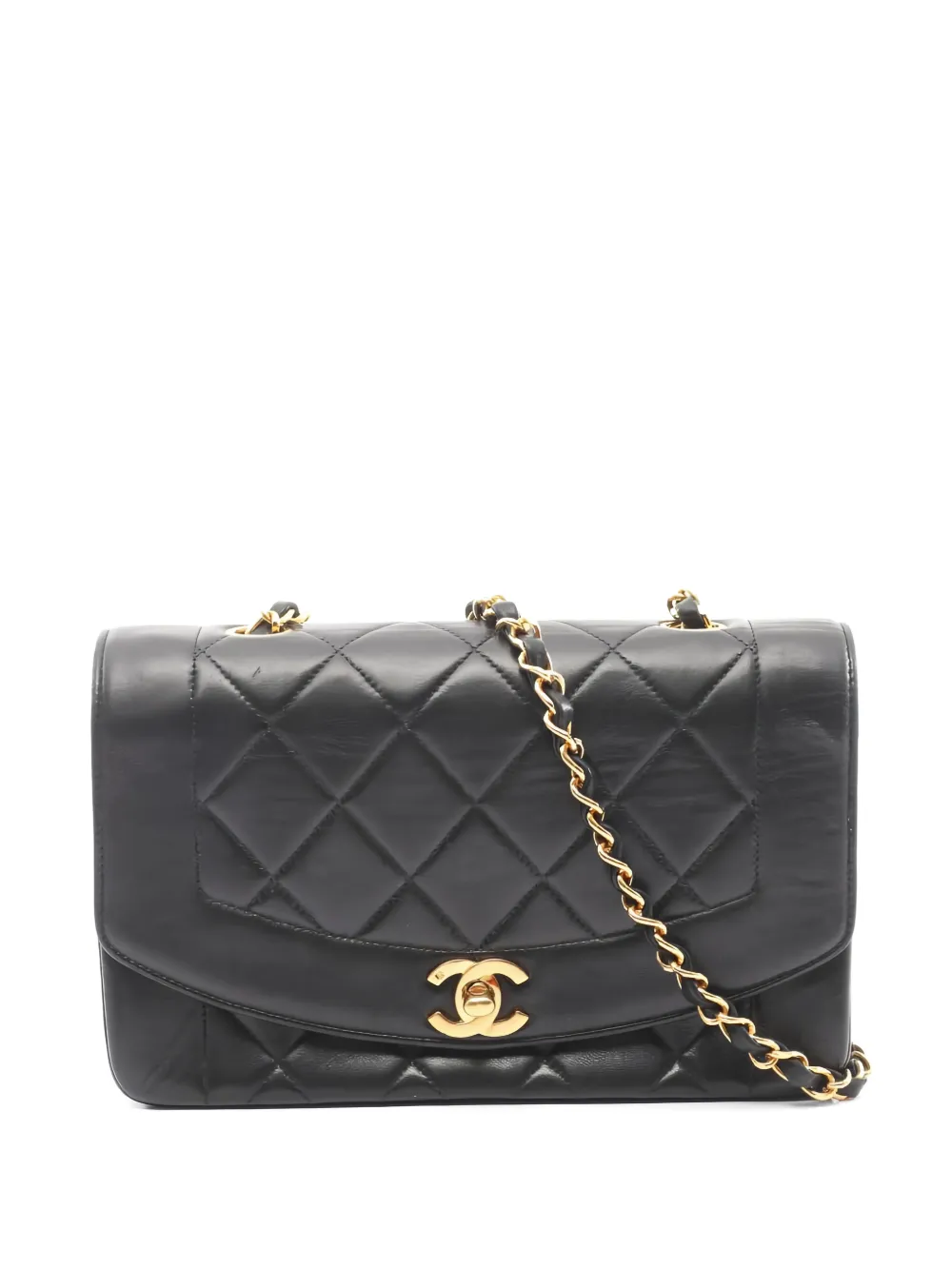 CHANEL Pre-Owned 1994 Diana flap chain shoulder bag - Nero