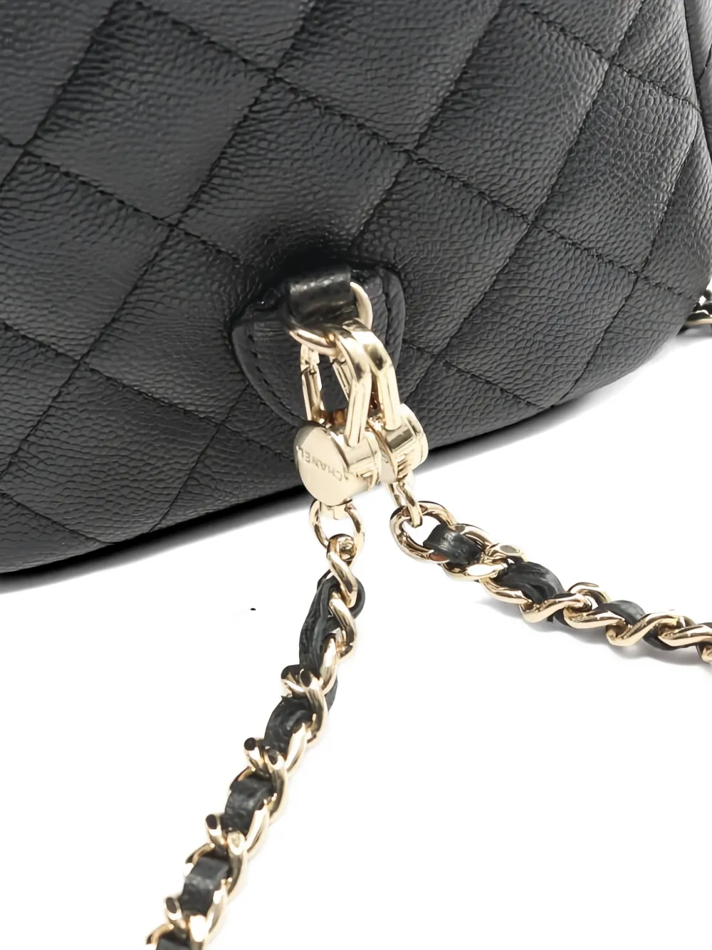 Chanel Pre-owned 2021 Interlocking-cc Backpack in Black, view 5