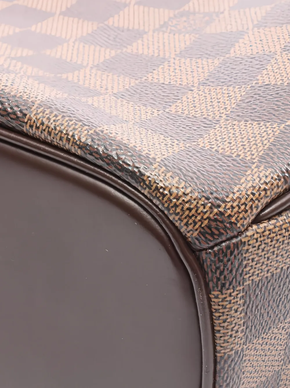 2002 Saria Damier Horizontal Tote Bag