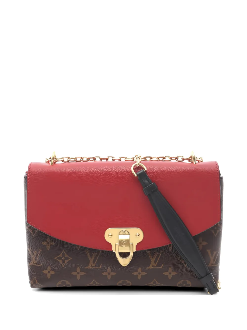 Louis Vuitton Pre-Owned 2017 Saint-Placide monogram chain shoulder bag - Marrone