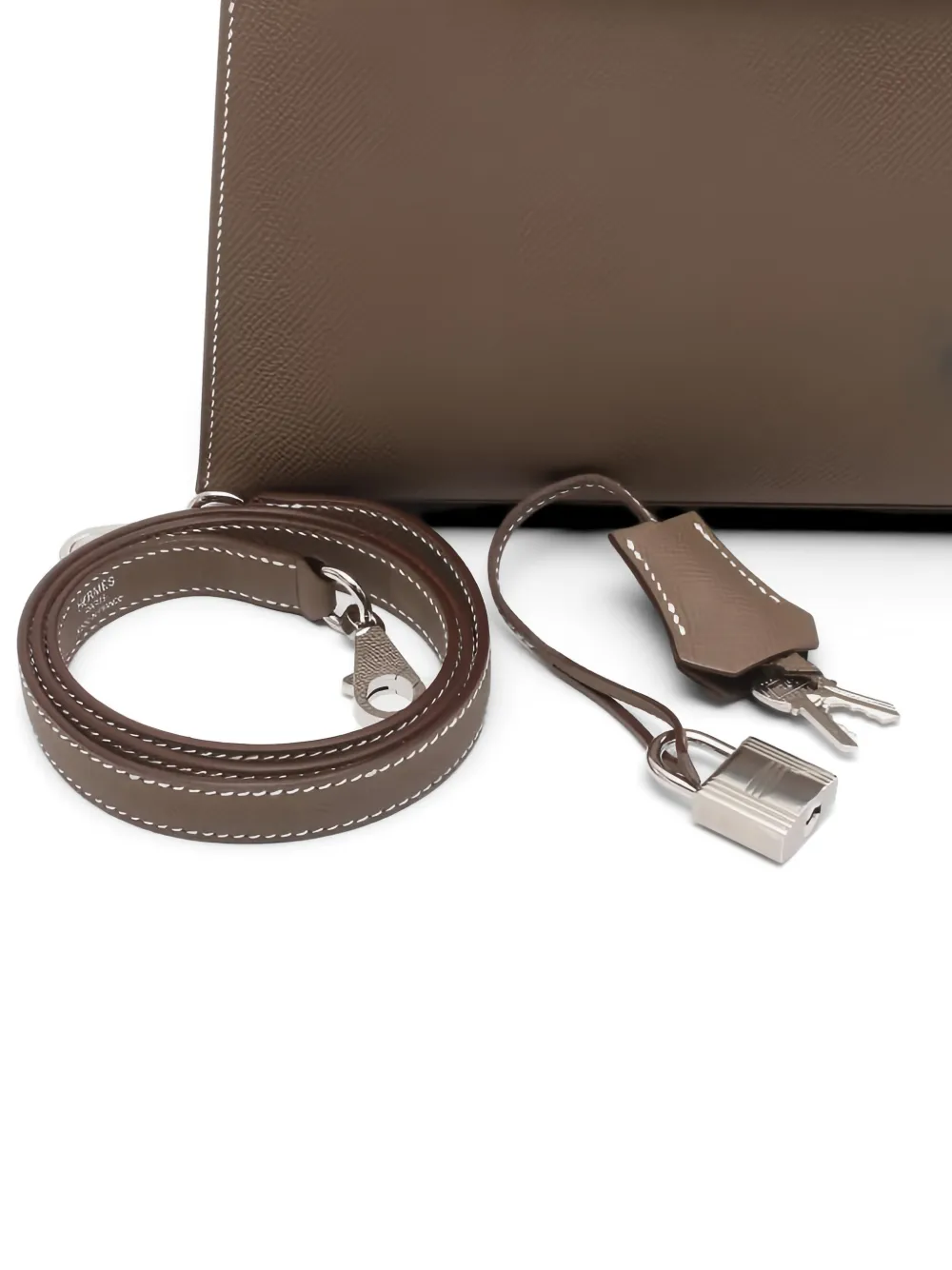 2025 Kelly Leather Handbag