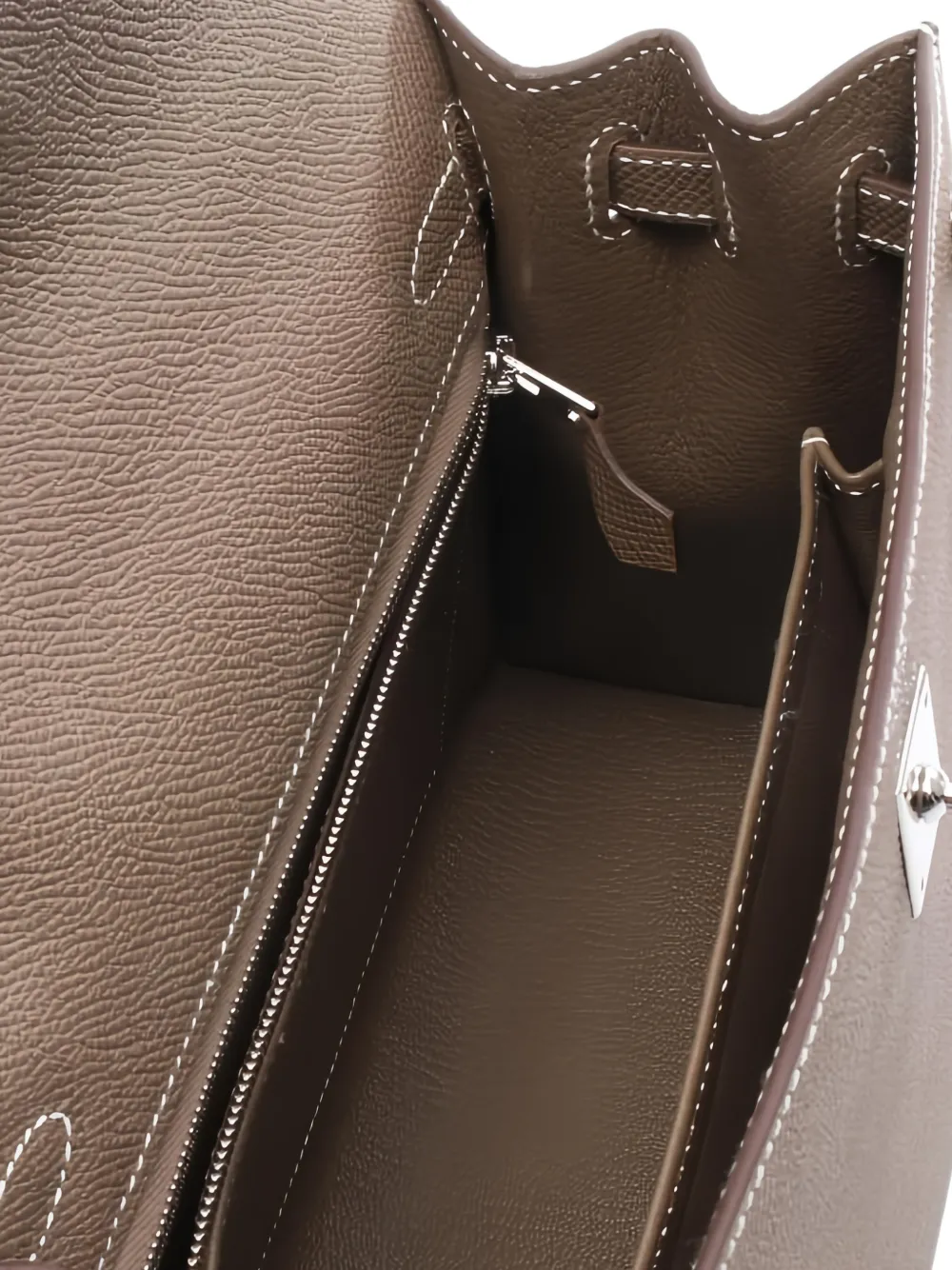 2025 Kelly Leather Handbag