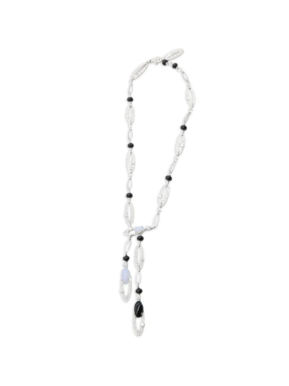 Bvlgari Pre-Owned 2010s Elysia multi-stone necklace - Silber