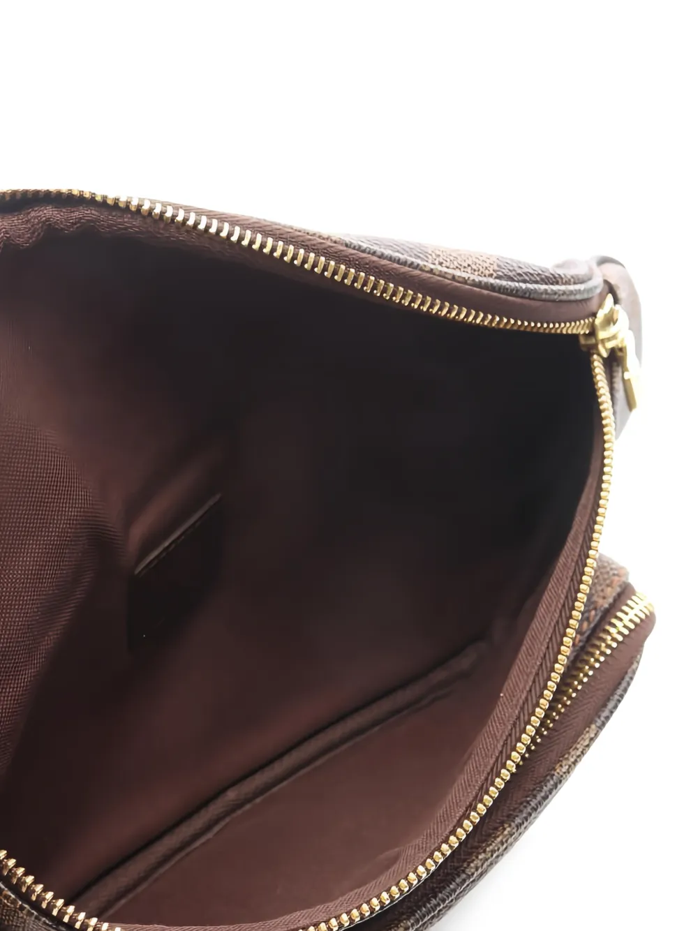  Louis Vuitton Pre-owned 2006 Mervyle Damier-ébene Belt Bag - Brown 