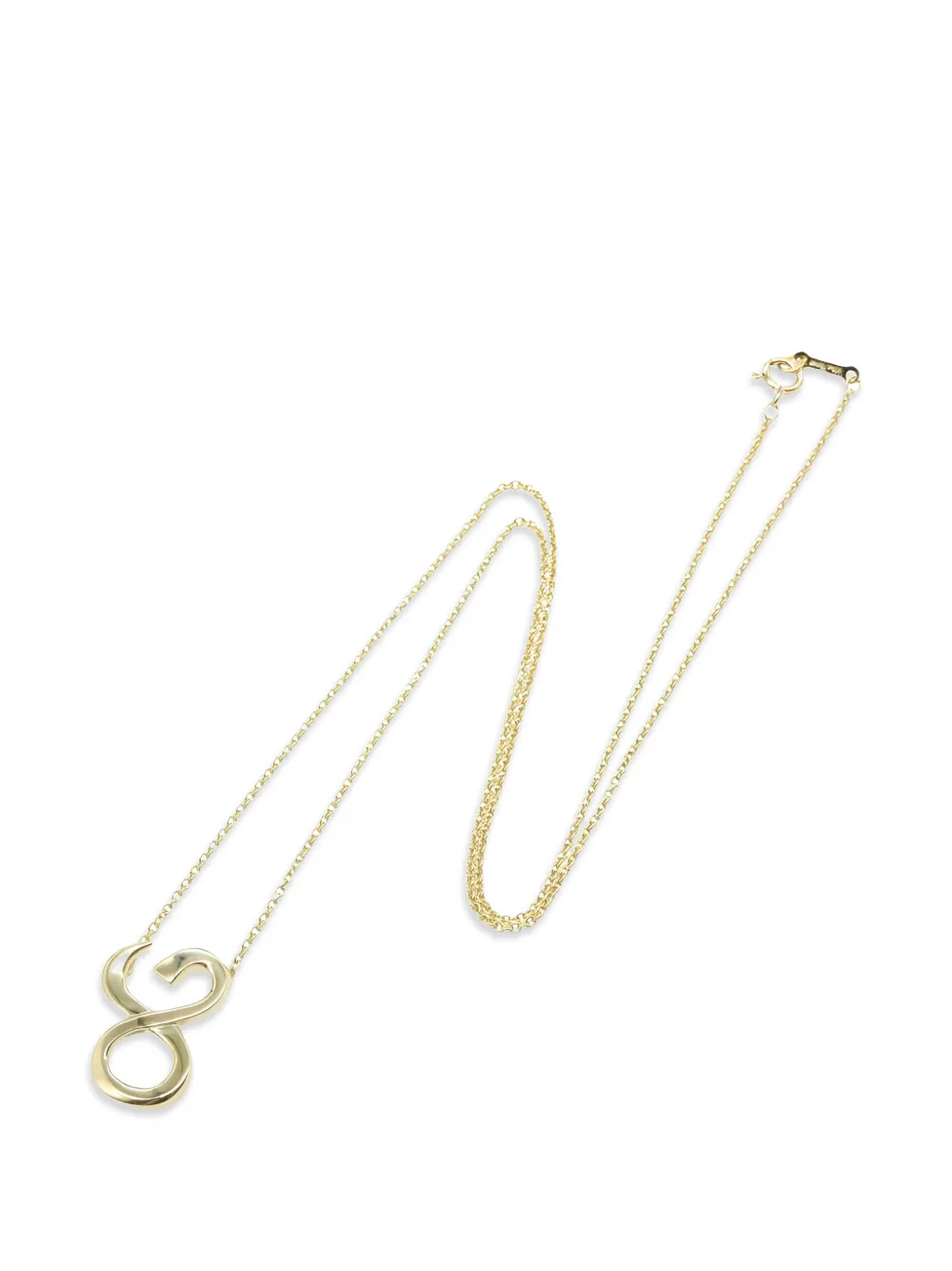 2010s Graffiti Love Necklace