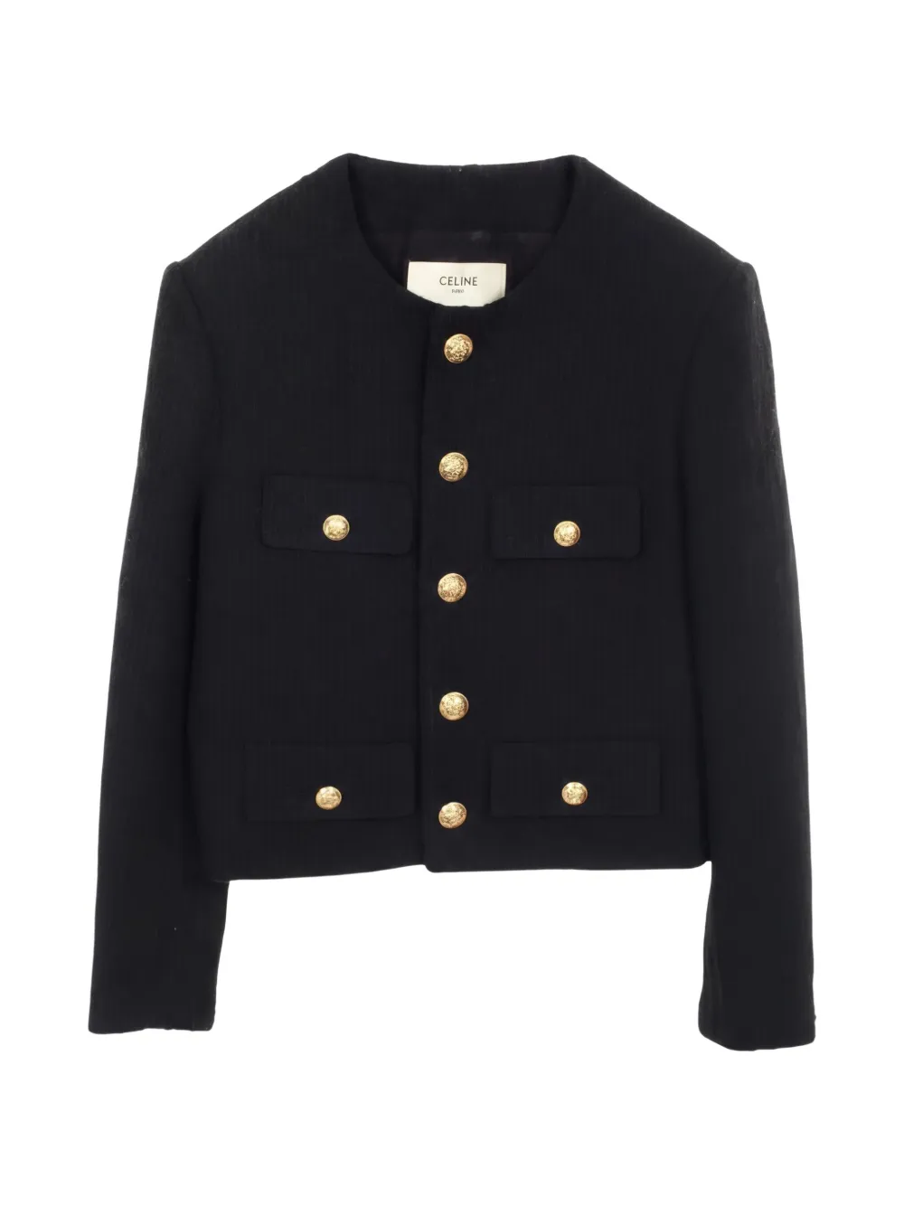 Celine Pre-Owned Giacca con bottoni anni 2010 - Nero