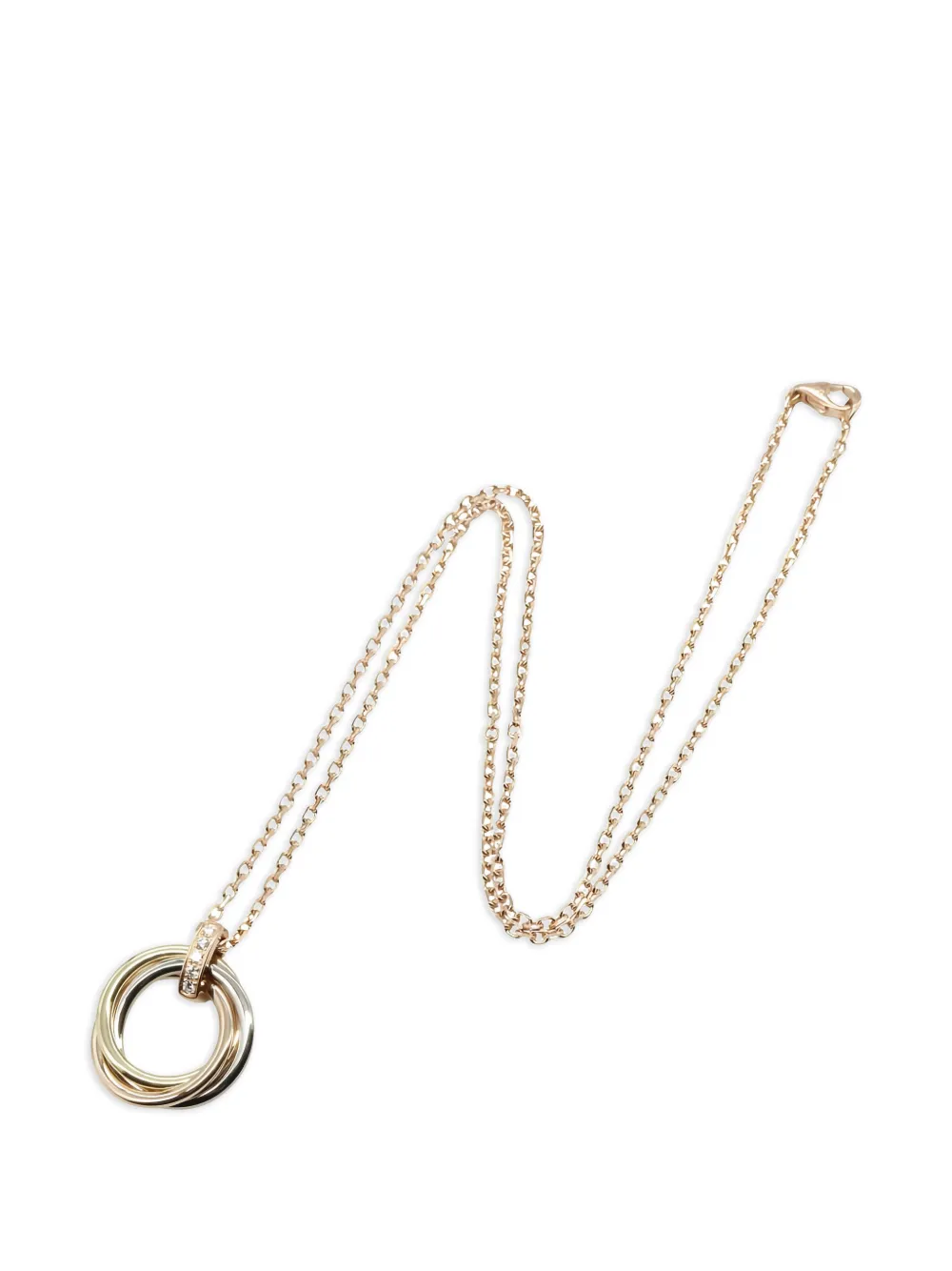 Cartier 2010s Trinity diamond necklace - Oro