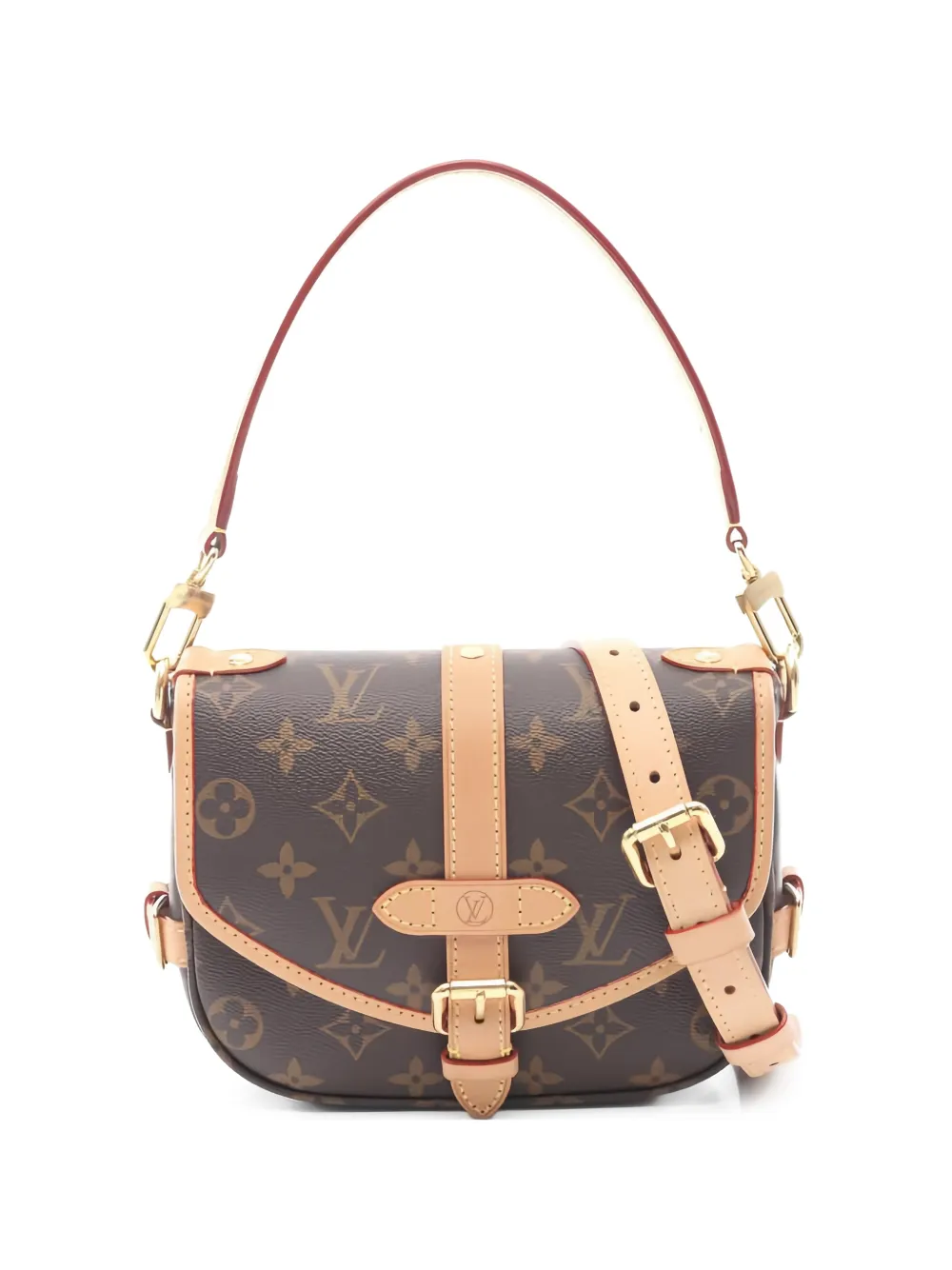 Louis Vuitton Pre-Owned 2021 BB Saumur Monogram two-way handbag - Marrone