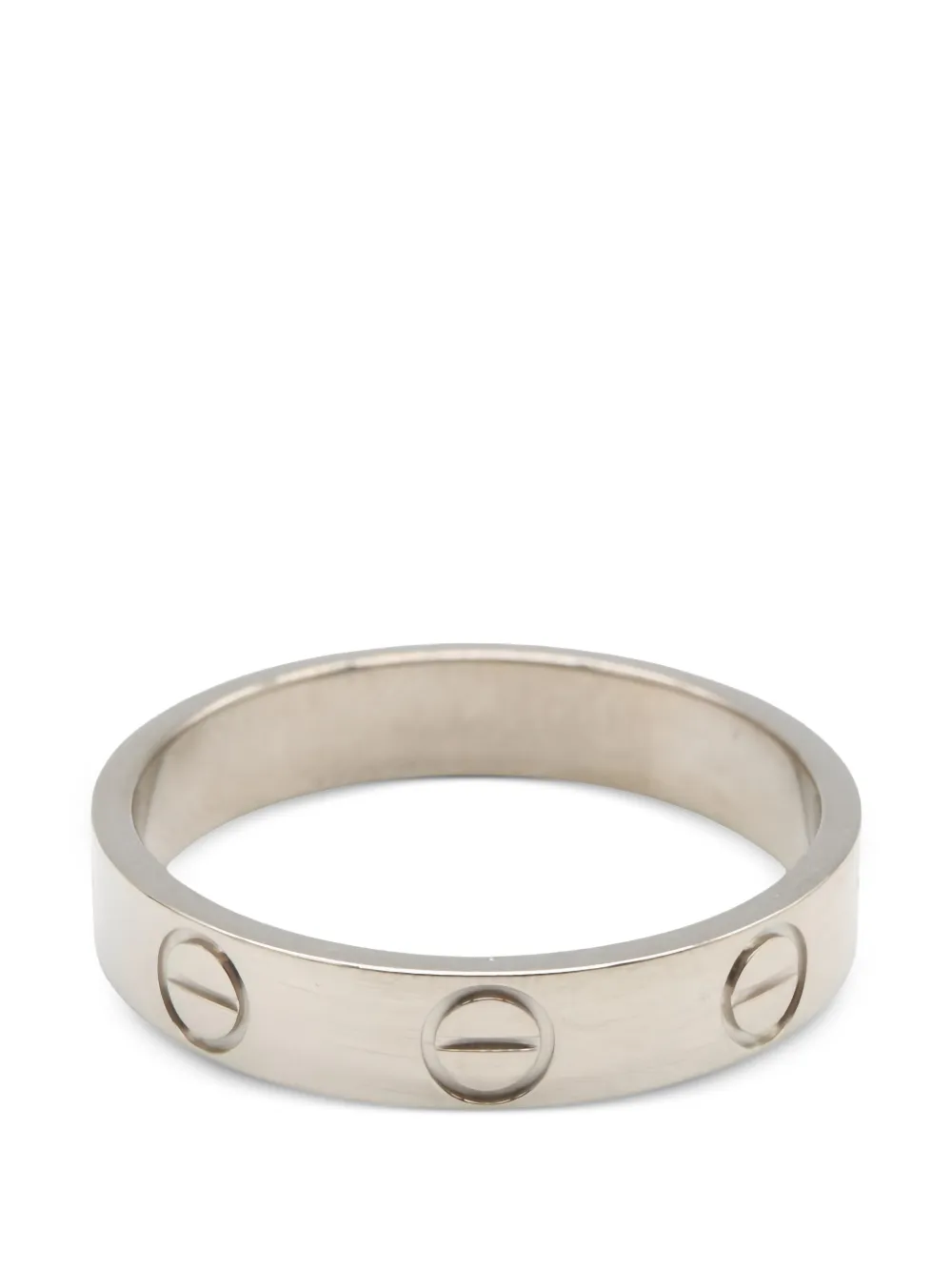 Cartier 10s screw motif ring - Argento