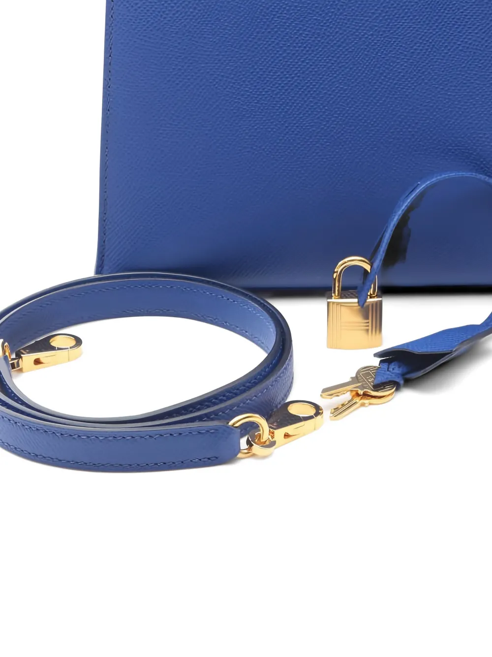 2022 Kelly28 Top Handle Leather Tote Bag
