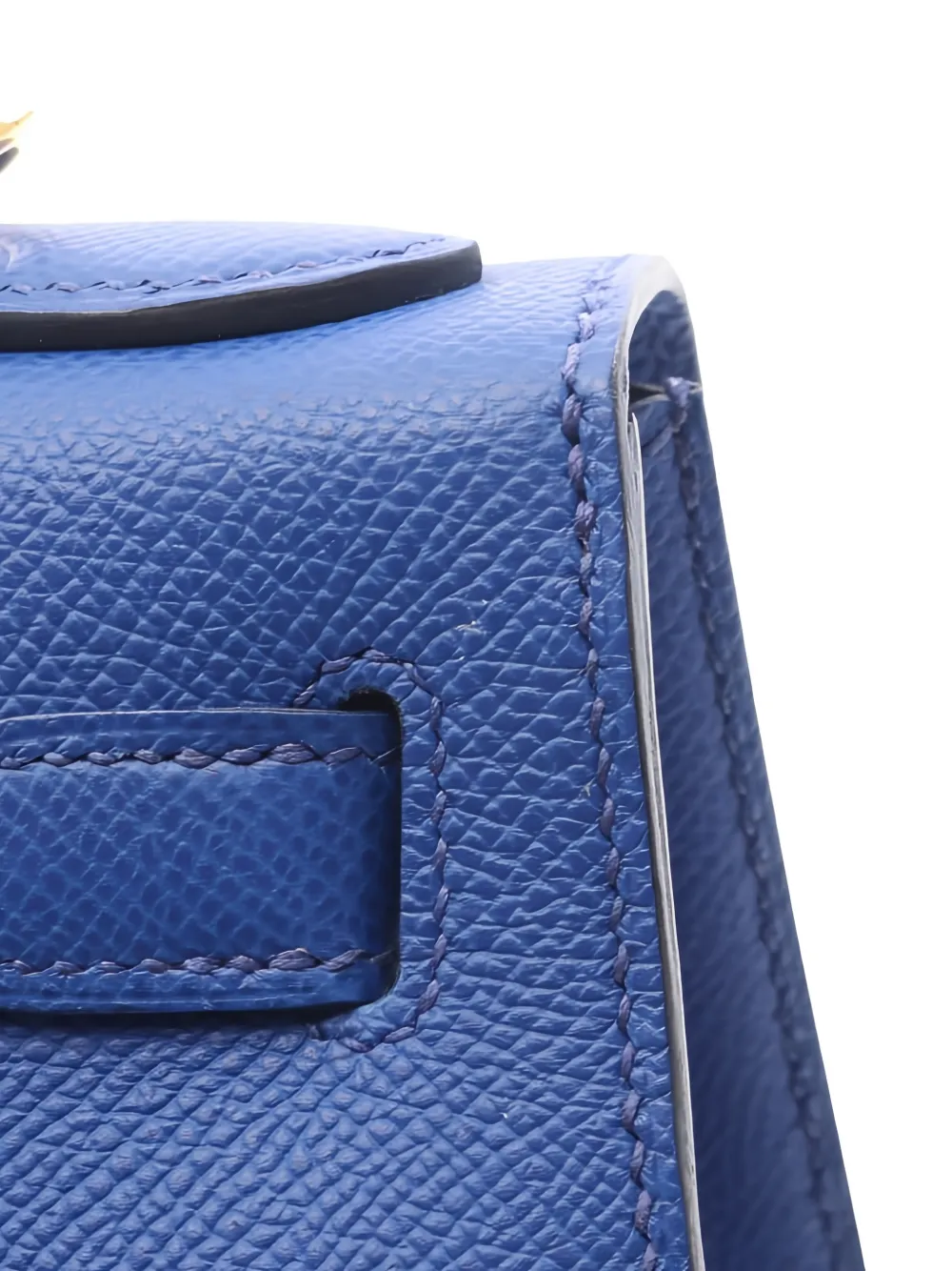 2022 Kelly28 Top Handle Leather Tote Bag
