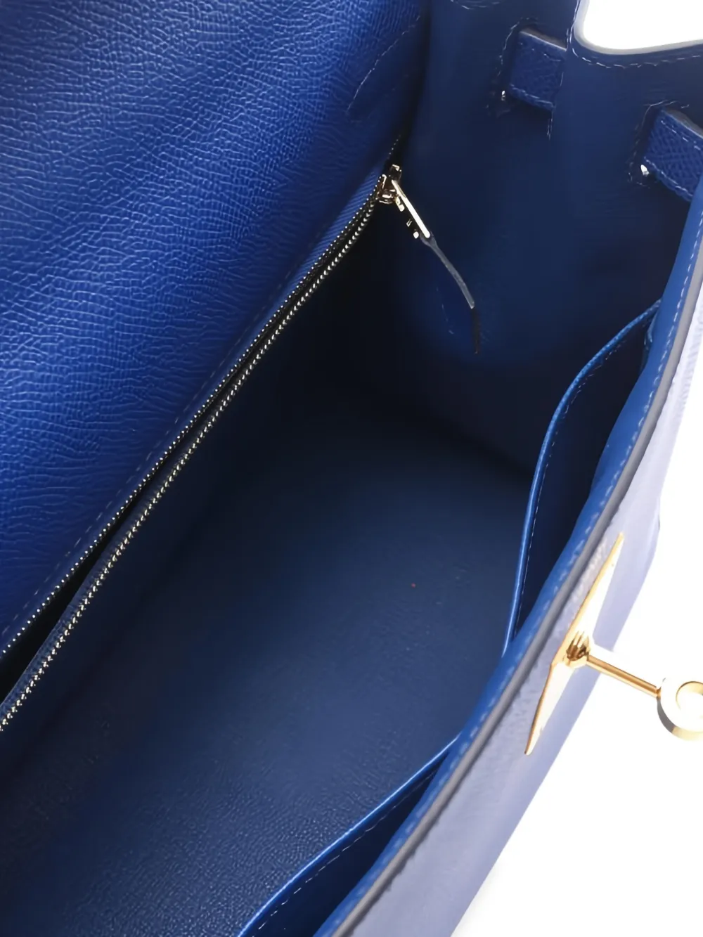 2022 Kelly28 Top Handle Leather Tote Bag