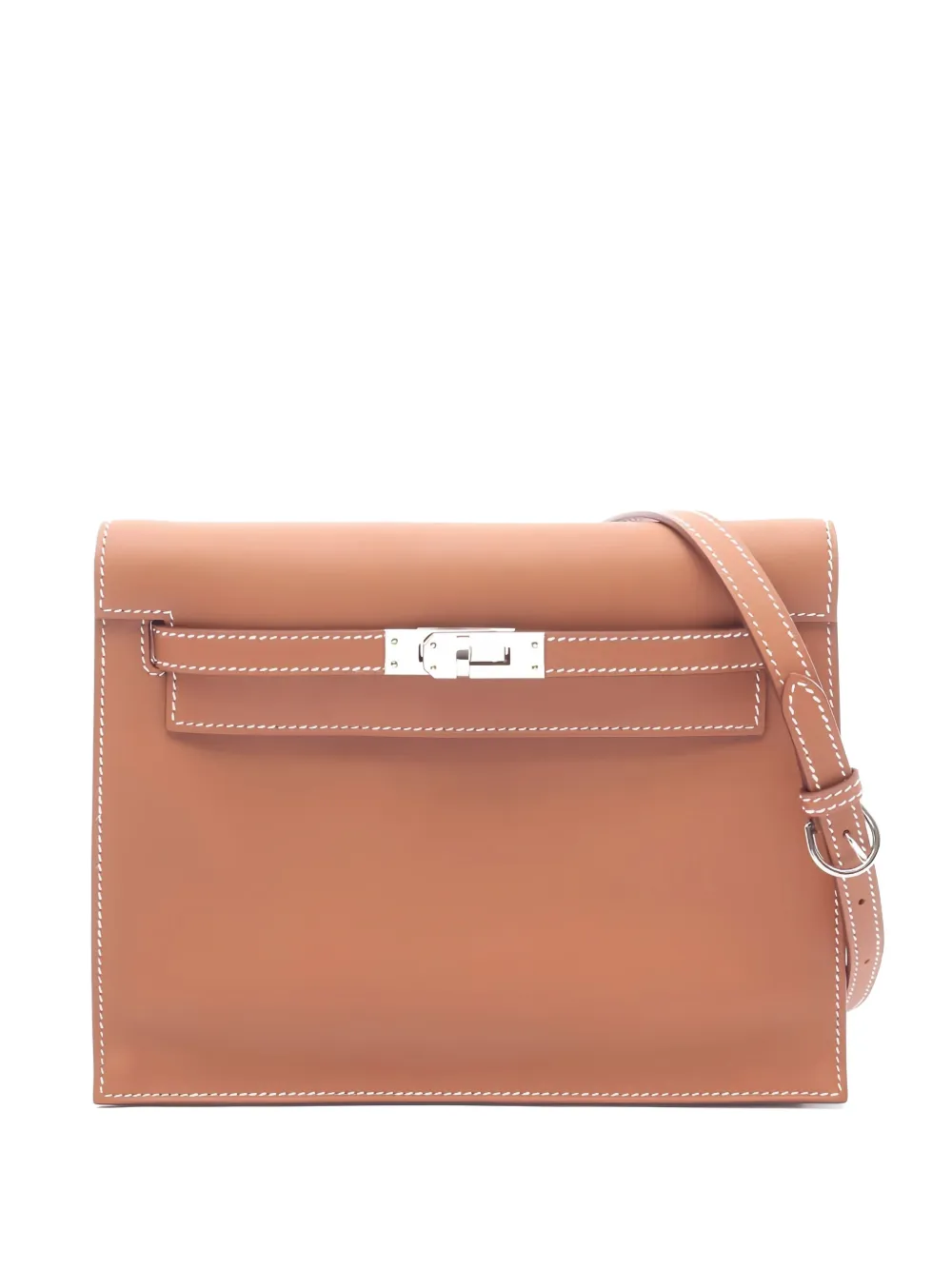 Hermès Pre-Owned 2022 Kelly Dance II leather shoulder bag - Toni neutri