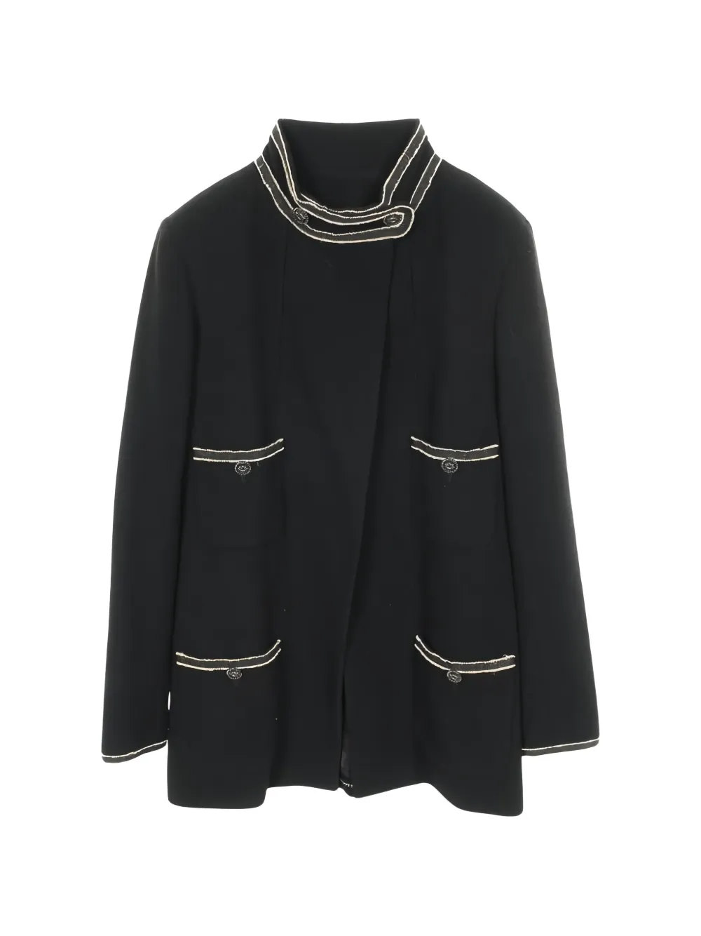 CHANEL Pre-Owned 1986~1988 long-sleeves jacket - Nero