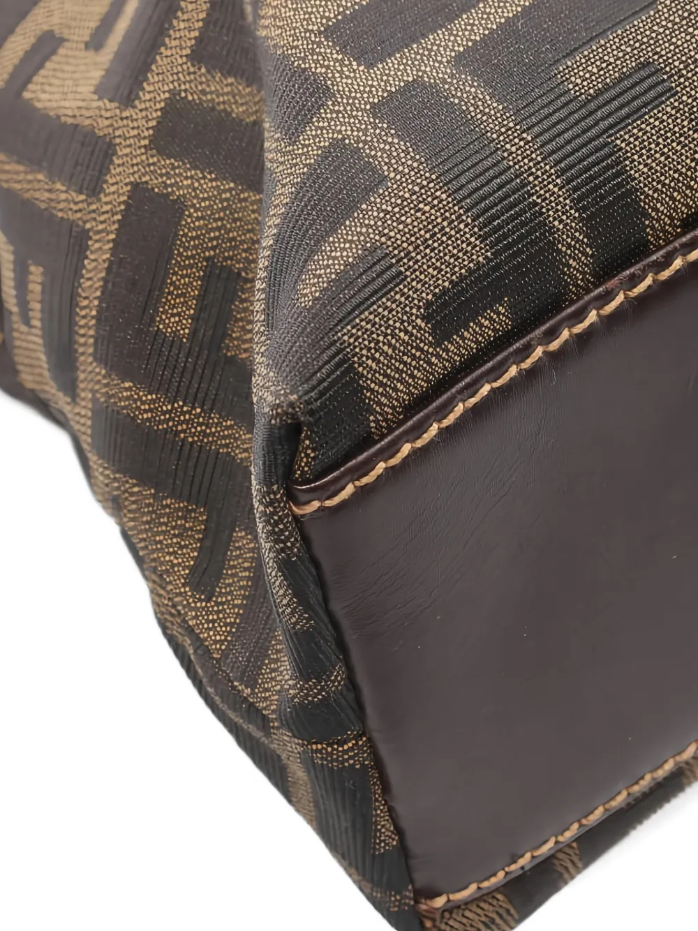  Fendi Pre-owned 2010s Zucca-pattern Tote Bag - Brown 