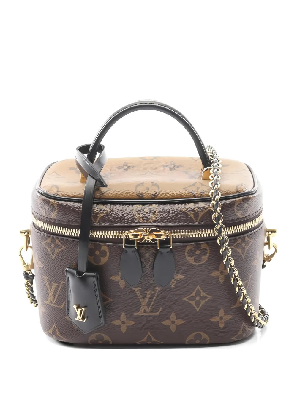 Louis Vuitton Pre-Owned 2021 PM Vanity NV monogram leather tote bag - Marrone