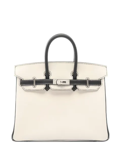 Hermès Pre-Owned 2025 25 Birkin bicolor tote bag