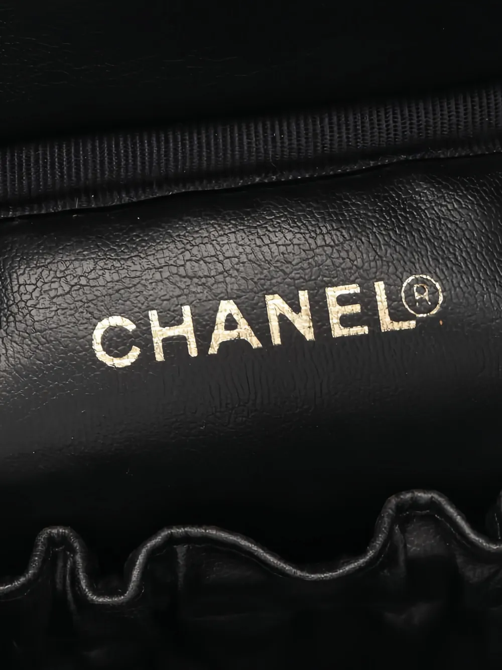 1997-1999 Coco Mark Caviar Leather Vanity Bag