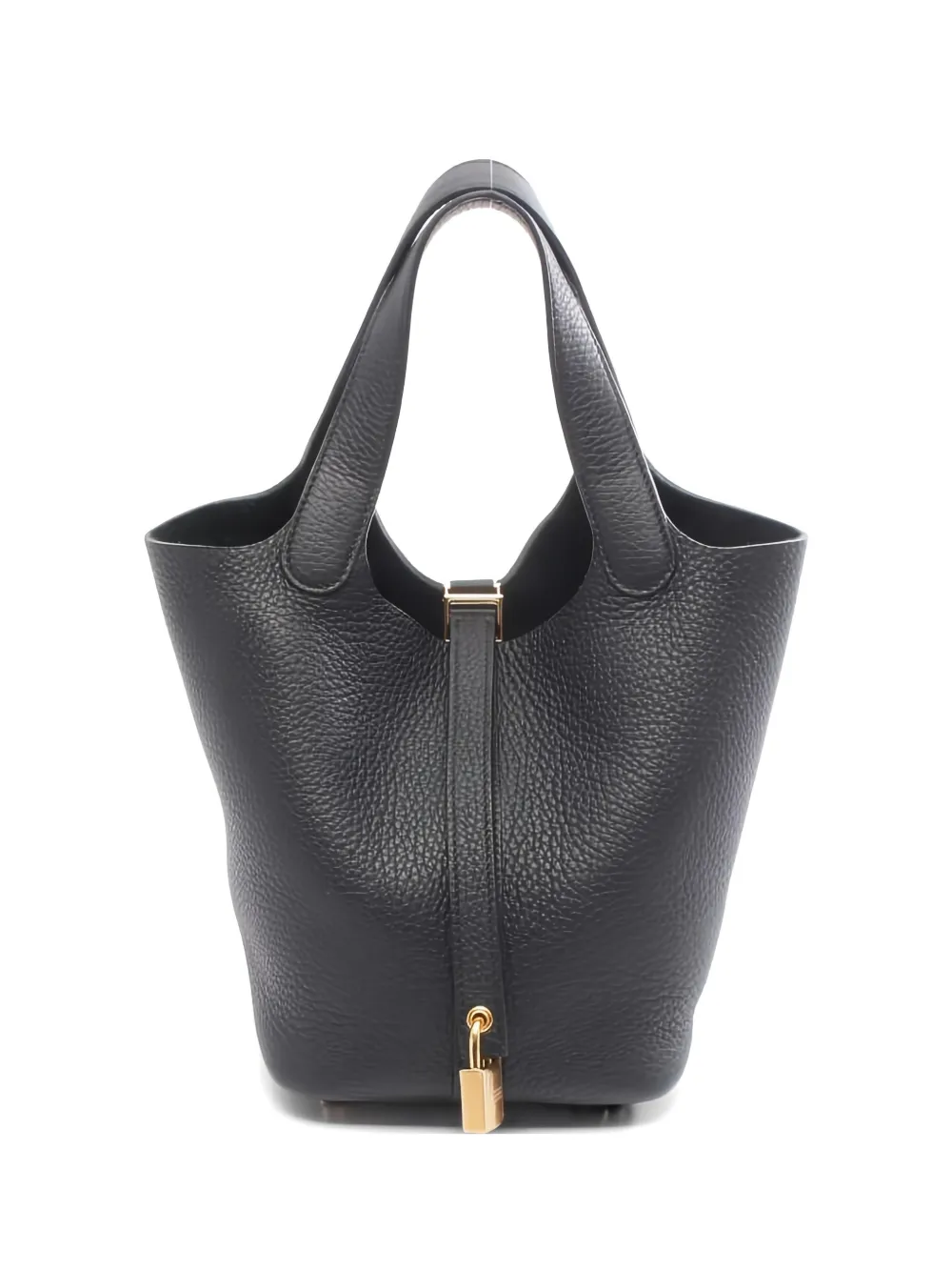 Hermès Pre-Owned 2024 PM Picotin Lock leather handbag - Nero