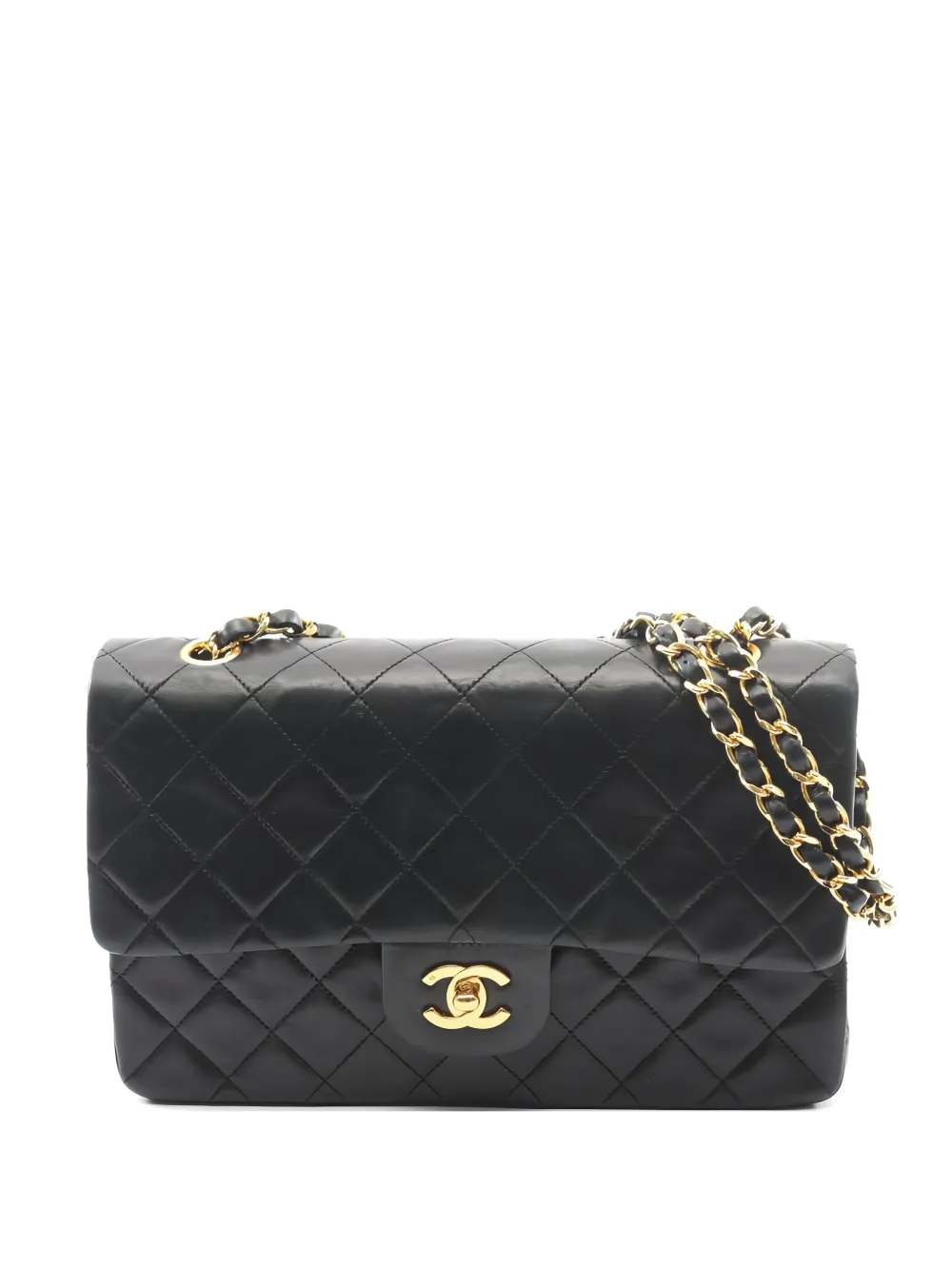 CHANEL Pre-Owned 1986-1988 Double Flap shoulder bag - Nero