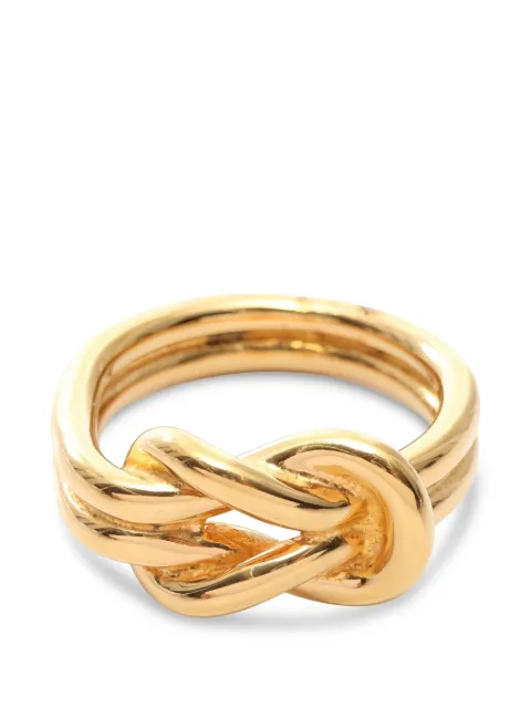 Hermès Pre-Owned Atame knot-detail scarf ring