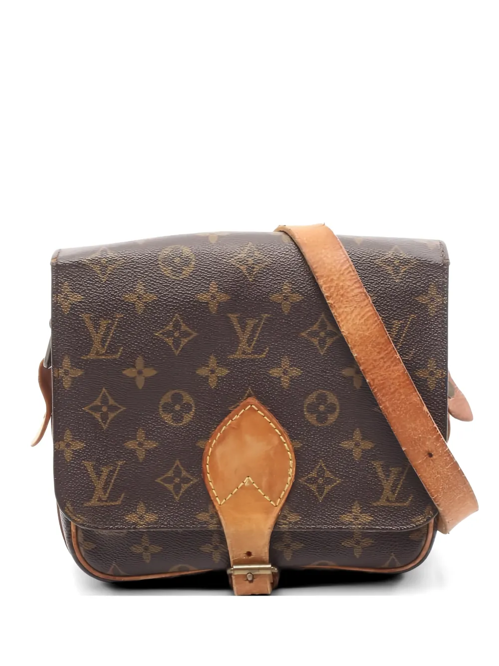 Louis Vuitton Pre-Owned Borsa a spalla Cartesier con monogramma 1993 - Marrone