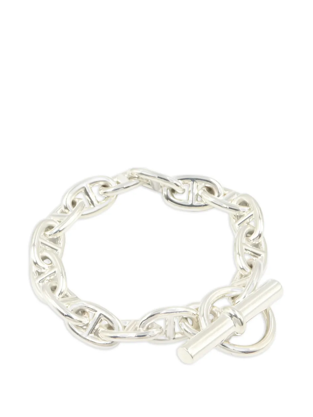 Hermès Pre-Owned 1990s MM Chaine d'Ancre bracelet - Argento