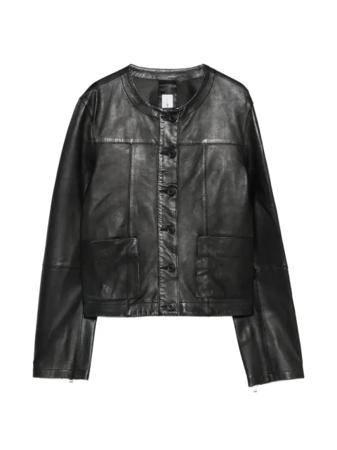 BULLY buttoned leather jacket