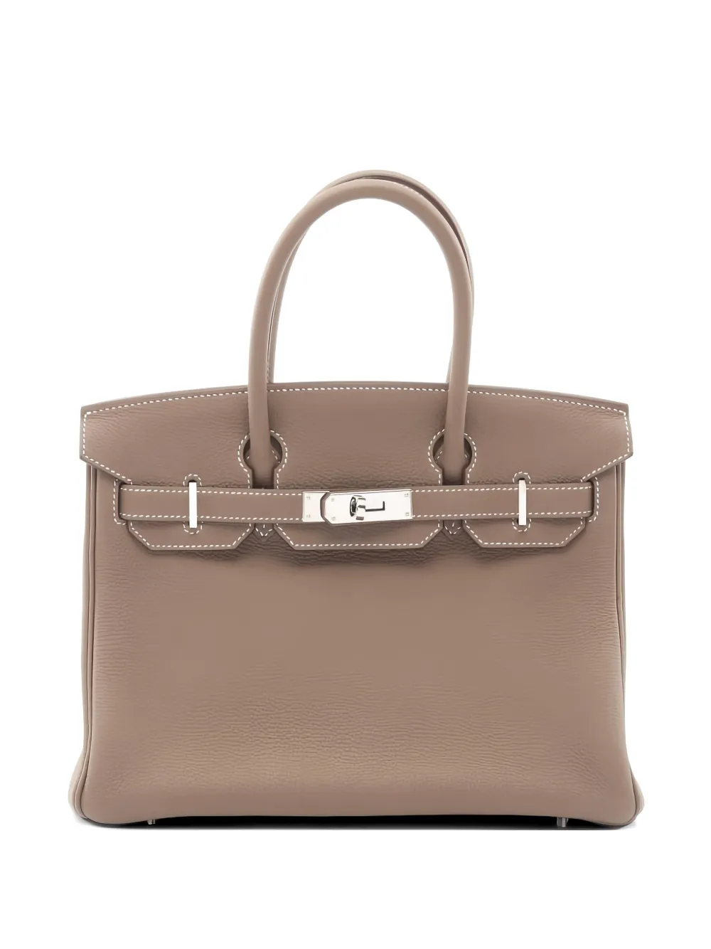 Hermès Pre-Owned 2019 30 Birkin leather tote bag - Toni neutri