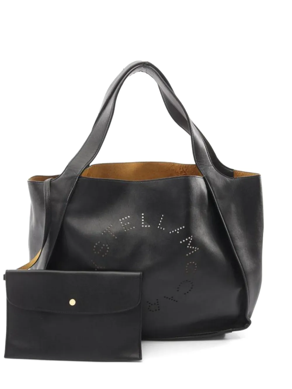 Stella McCartney Pre-Owned Borsa tote con logo anni 2000 - Nero