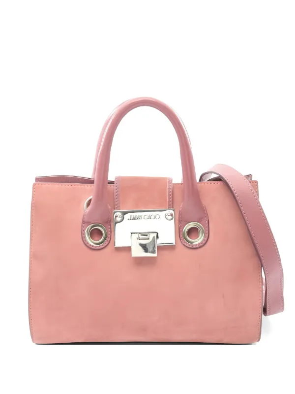 Jimmy Choo Pre-Owned 2000s 2way スエード レザーハンドバッグ 