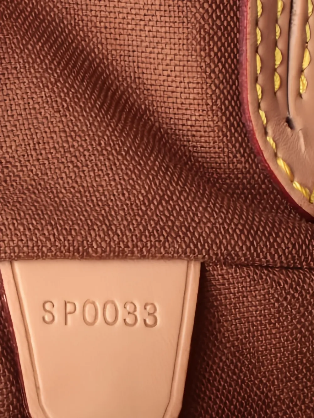 2003 Monogram Leather Backpack
