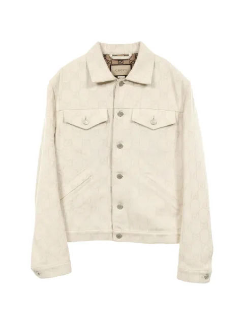 Gucci Pre-Owned 2000s GG cotton jacquard jacket