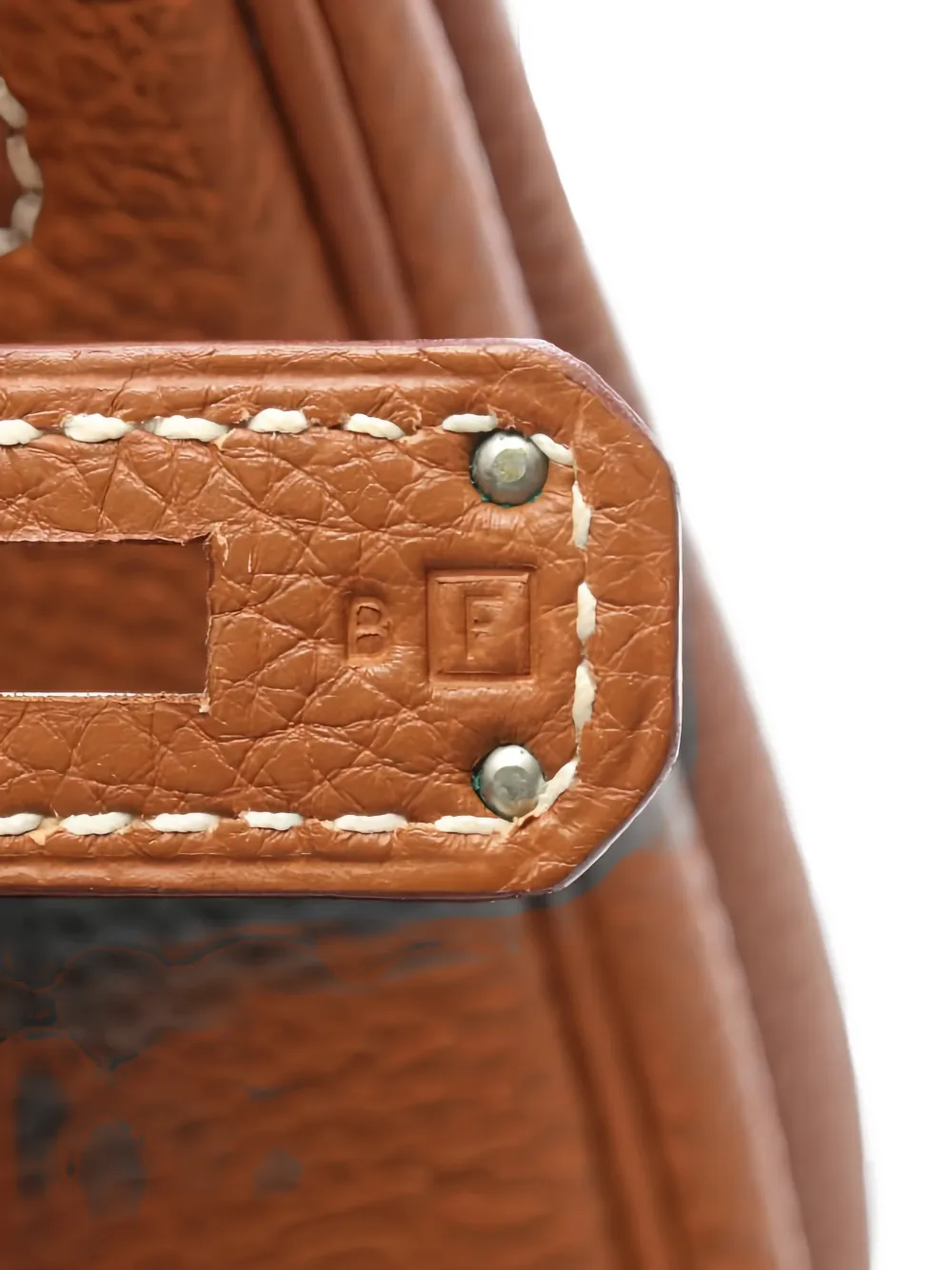 2002 30 Birkin Leather Tote Bag