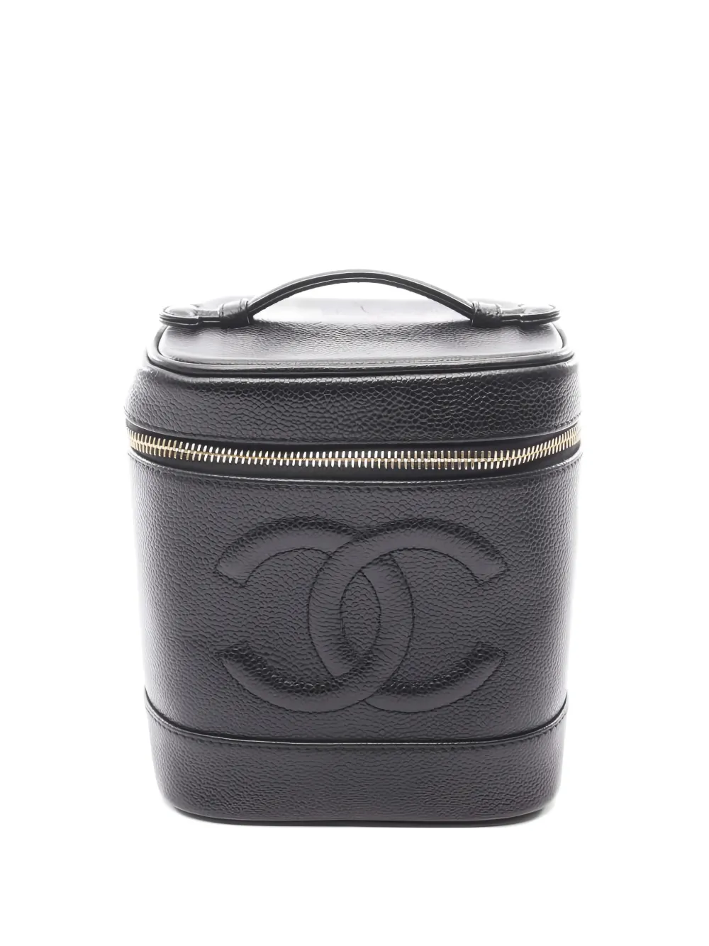 CHANEL Pre-Owned 2004 Coco Mark leather tote bag - Nero