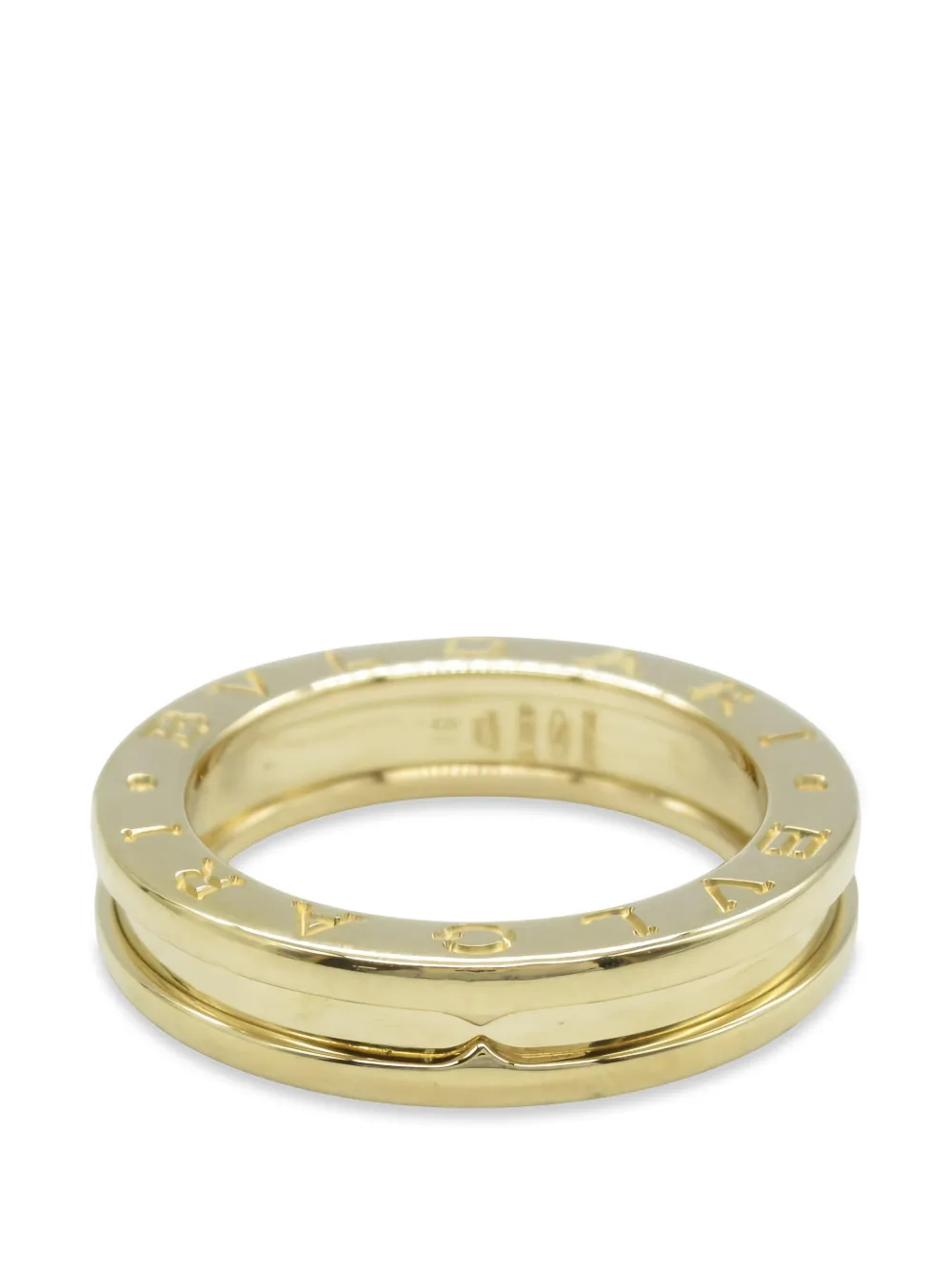 Bvlgari Pre-Owned B.zero1 engraved ring - Oro