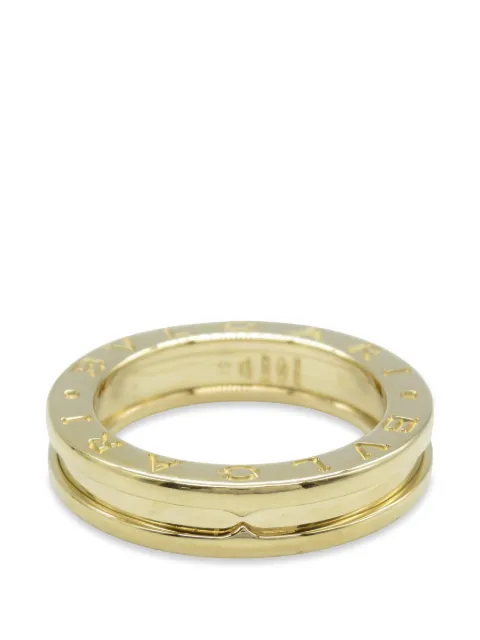Bvlgari Pre-Owned B.zero1 engraved ring