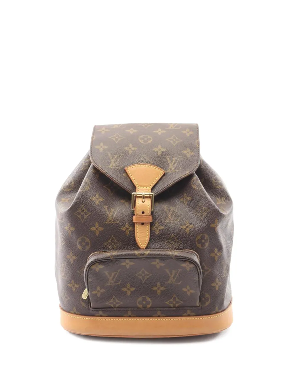 Louis Vuitton Pre-Owned 1997 Montsouris MM monogram leather backpack - Marrone