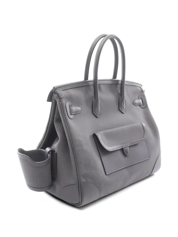Hermès Pre-Owned 2025 バーキン カーゴ 35 グリミスティ ハンドバッグ 